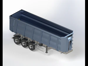 tipper trailer 3D Model