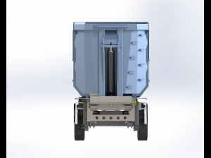 tipper trailer Model 3D
