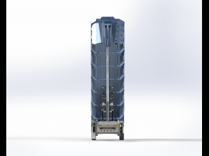 tipper trailer Model 3D