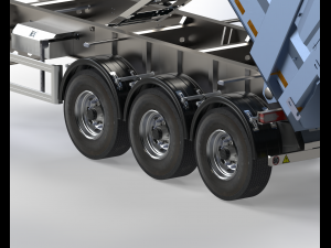 tipper trailer Model 3D