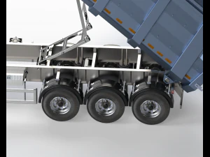 tipper trailer 3D Model