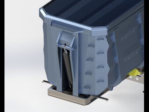 tipper trailer Model 3D
