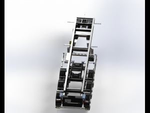 tipper trailer Model 3D