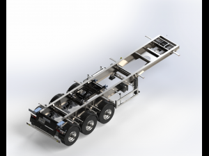 tipper trailer Model 3D