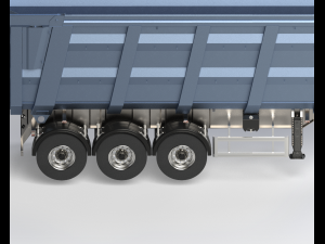 tipper trailer Model 3D
