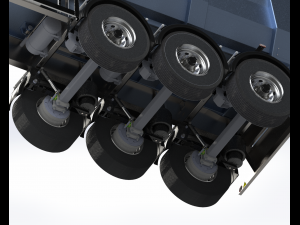 tipper trailer Model 3D