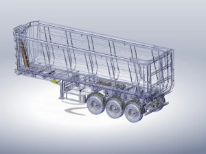 tipper trailer 3D Model
