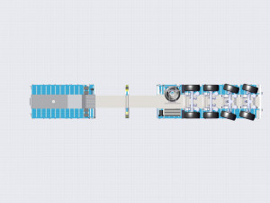 EXTENDED SEMI TRAILER 3D Model
