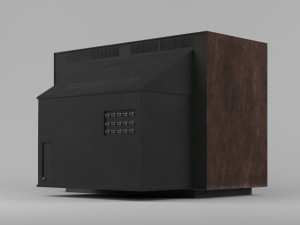 quasar old tv 3D Model