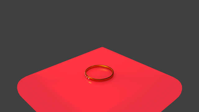 golden ring Model 3D .c4d .max .obj .3ds .fbx .stl .blend