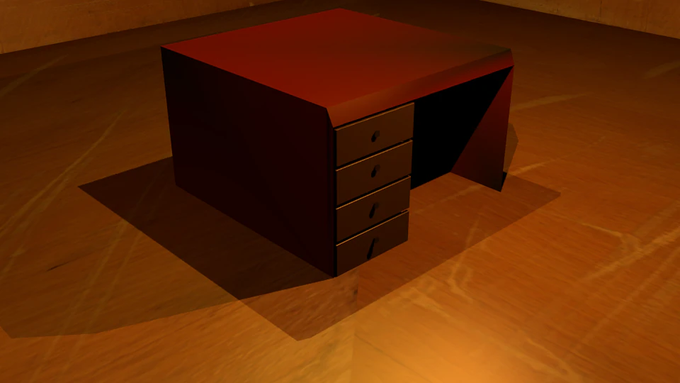 table 3D Model .c4d .max .obj .3ds .fbx .stl .blend 