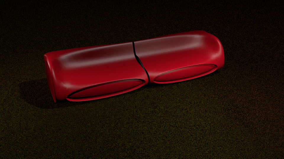 sof&aacute; nuevo estilo Modelo 3D .c4d .max .obj .3ds .fbx .stl .blend 