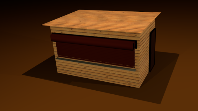 stall 3Dモデル .c4d .max .obj .3ds .fbx .stl .blend 