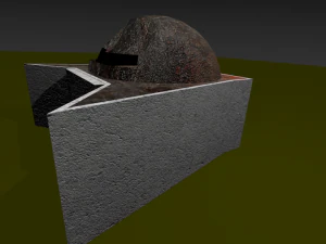 bunker 3D Model