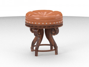 banco vintage 3D Model