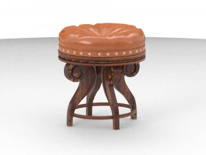 banco vintage 3D Model