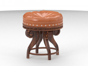banco vintage 3D Model