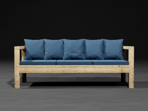 outdoor sofa 3D Модель