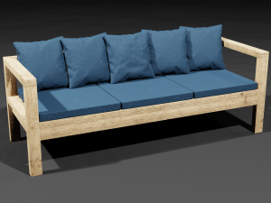 outdoor sofa 3D 模型