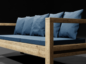 outdoor sofa 3D 模型