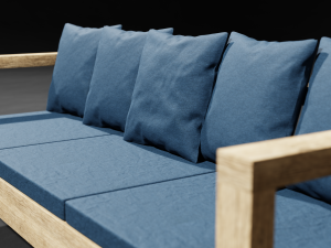 outdoor sofa 3D 模型