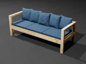 outdoor sofa 3D 模型