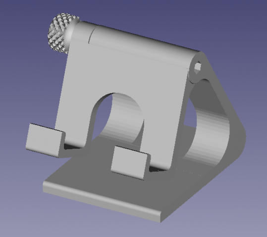 adjustable phone holder Modello di stampa 3D .c4d .max .obj .3ds .fbx .stl .blend 