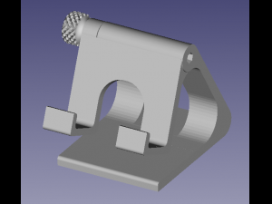 adjustable phone holder 3D Print Model