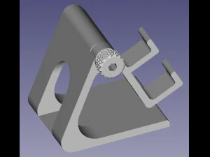 adjustable phone holder 3D Print Model
