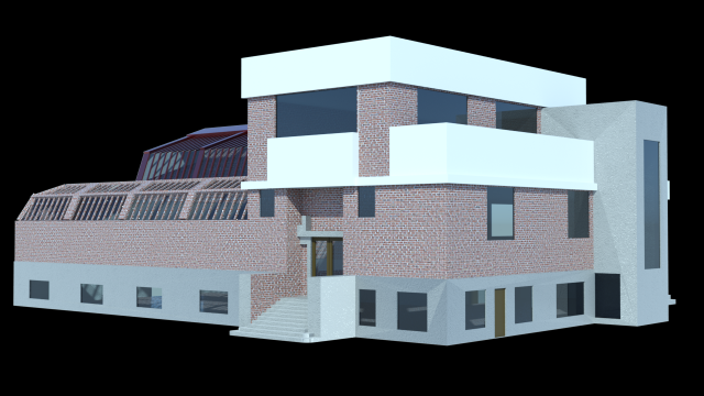 umelka building 3Dプリントモデル .c4d .max .obj .3ds .fbx .stl .blend 