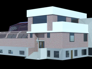 우멜카 빌딩 3D 프린트 모델