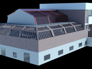 umelka building 3Dプリントモデル