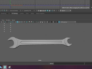 ключ 3D Модель