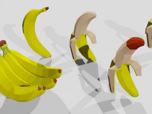 fruits and vegetables collection 3D Model