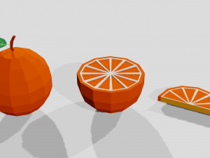 fruits and vegetables collection Model 3D