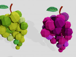 fruits and vegetables collection 3D Model