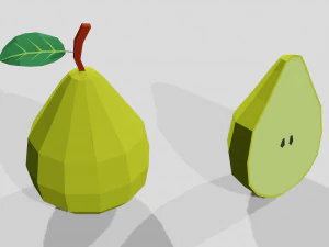 fruits and vegetables collection 3D Model