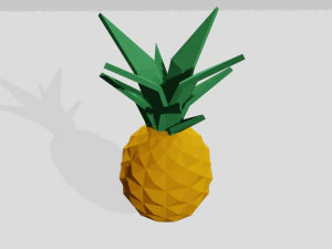 fruits and vegetables collection 3D Model