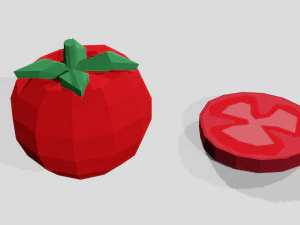 fruits and vegetables collection 3D Model
