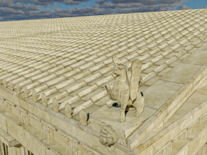 the parthenon Modelo 3D