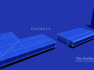 the parthenon Modelo 3D
