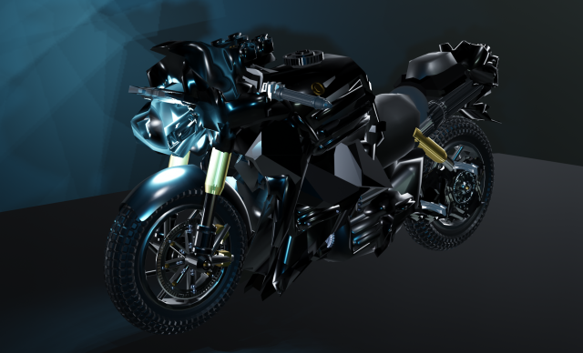 super bike 3d 3D Model .c4d .max .obj .3ds .fbx .stl .blend 
