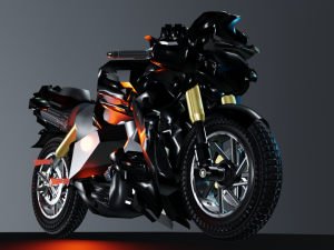 super bike 3d 3D Model