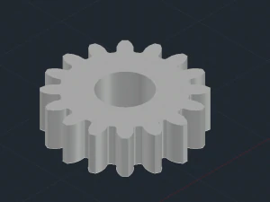 spur gear 3d printung model 3D Print Model
