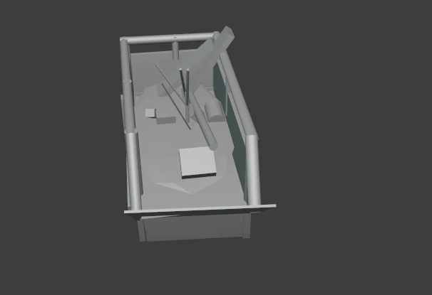 waste cacamba 3D Model .c4d .max .obj .3ds .fbx .stl .blend 