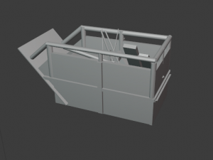 waste cacamba 3Dモデル