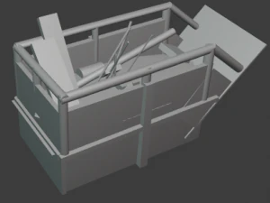 waste cacamba 3D Model