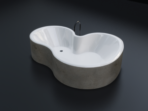 bathtub design Model 3D