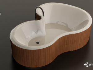 bathtub design 3D 모델