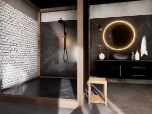 contemporary bathroom pack 3D Model